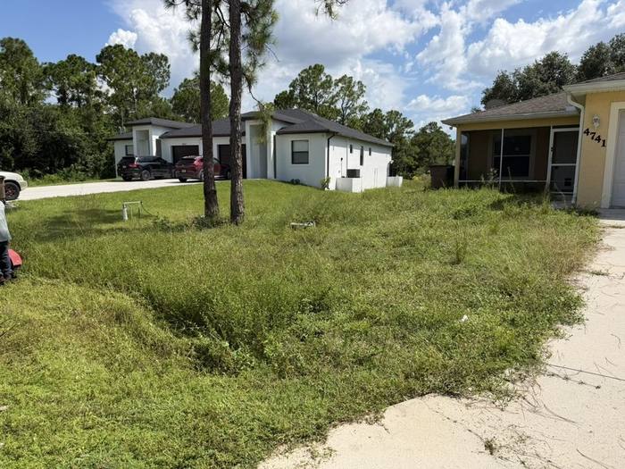 Finished yard maintenance at a Southwest Florida property